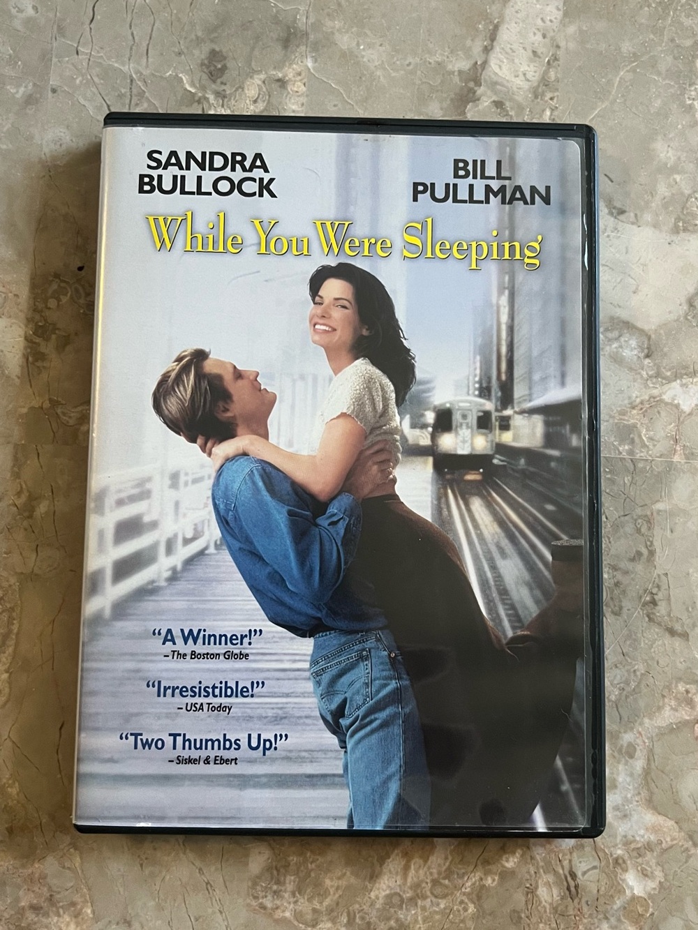 While You Were Sleeping DVD Case - Sandra Bullock